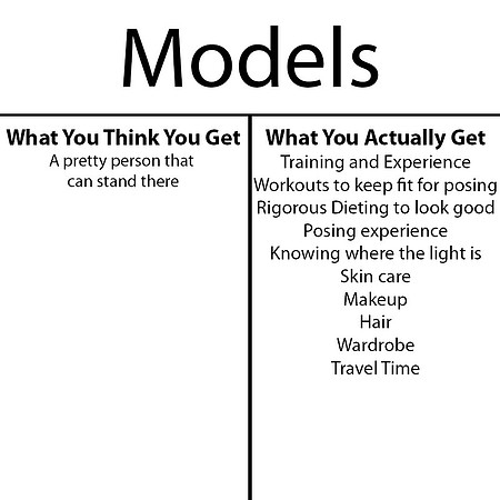 What you get model