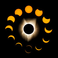 Path of Totality Eclipse Corvallis, Oregon