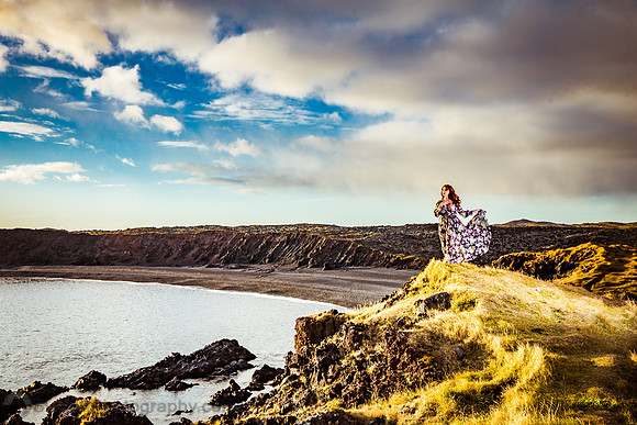 Jenna Beth in Iceland