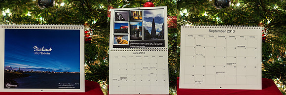 calendar collage